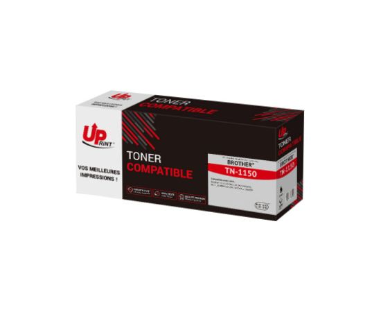 Toneris UPrint Brother TN1150 Black Lāzerprinteru izejmateriāli
