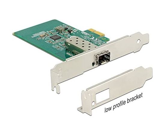 DeLOCK PCIe x1 card 1 x SFP Gigabit LAN - 89481 Jaunumi - Datori