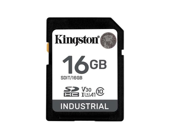 Kingston SDHC/SDXC SD Flash Memory Card 16 GB Black USB Flash atmiņas
