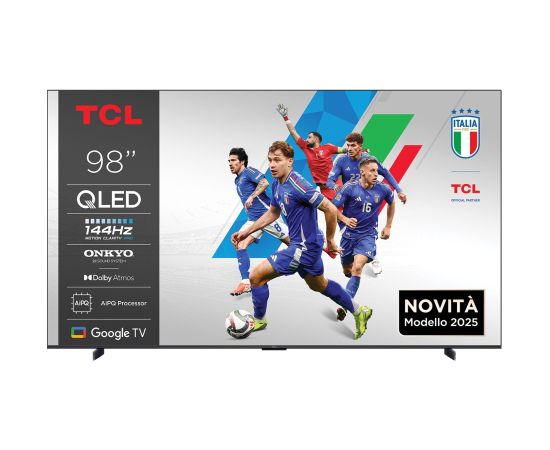 TCL P89K 98P89K TV 2.49 m (98") 4K Ultra HD Smart TV Wi-Fi Metallic 450 cd/m² Televizori