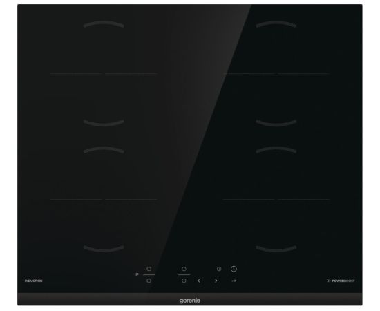 Gorenje Induktionshäll GI6401BCE RAL9017 Jaunumi Sadz. tehnika