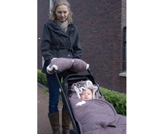 Lodger Warmer Folklore Fleece ratu cimdi, Mauve - WM 330  Šalles un cimdiņi