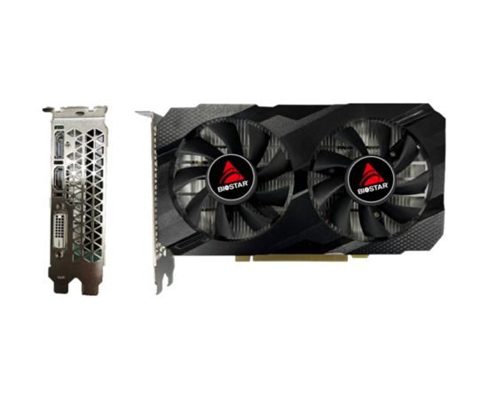 Graphics Card BIOSTAR AMD Radeon RX 580 1150 MHz 8 GB GDDR5 256 bit PCI Express x16 3.0 Active VA5815RF82 Grafiskās video kartes