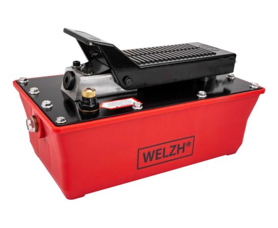 Welzh Werkzeug Pneimatiskais hidrauliskais sūknis Welzh Hidrauliskās preses