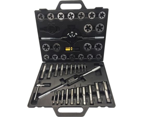 Welzh Werkzeug Vītņu griezēju komplekts 45gab M6 M24 Specinstrumenti