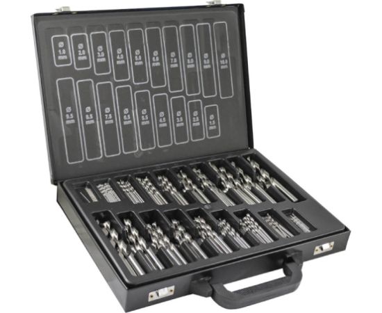 Metāla urbju komplekts HSS 4341 1 10mm, 170gab.,  JBM Спец. инструменты