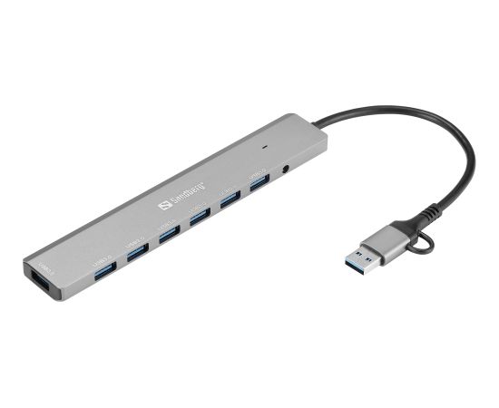 Sandberg 136-66 USB-C/A to 7 x USB 3.0 Hub Usb HUB