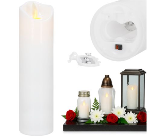 LED свеча Springos HA7556, 17,5 x 5 см Ziemassvētku lampiņas, LED virtenes