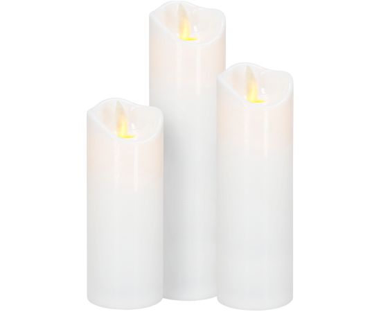 LED svece Springos HA7555, 15 X 5 CM Ziemassvētku lampiņas, LED virtenes