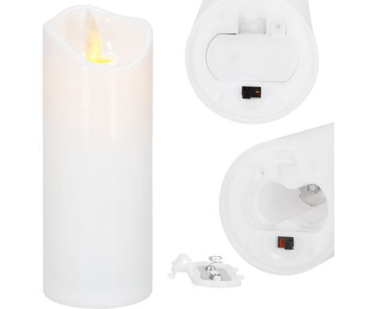 LED svece Springos HA7554, 12,5 X 5 CM Ziemassvētku lampiņas, LED virtenes