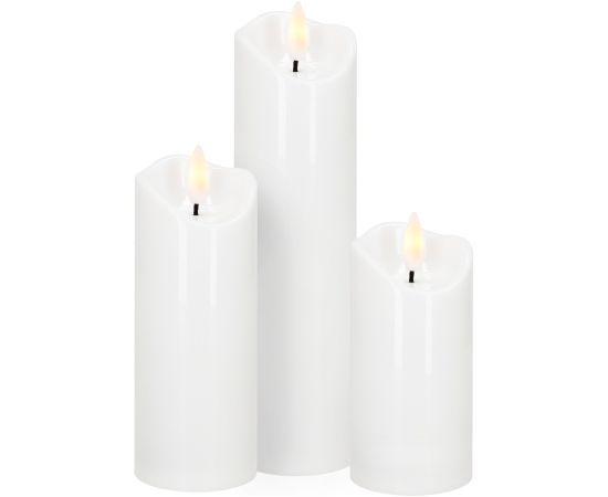 LED svece Springos HA7553, 17,5 X 5 CM Ziemassvētku lampiņas, LED virtenes