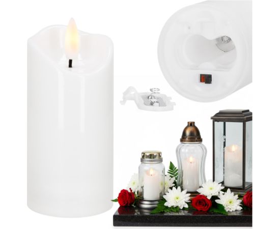 LED svece Springos HA7552, 9,5 X 5 CM Ziemassvētku lampiņas, LED virtenes LED svece Springos HA7552, 9,5 X 5 CM Ziemassvētku lampiņas, LED virtenes