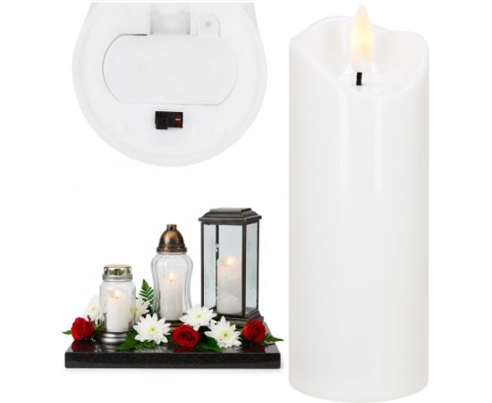 LED svece Springos HA7551, 12,5 x 5 cm Ziemassvētku lampiņas, LED virtenes LED svece Springos HA7551, 12,5 x 5 cm Ziemassvētku lampiņas, LED virtenes