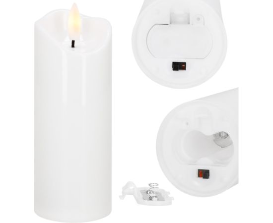 LED svece Springos HA7551, 12,5 x 5 cm Ziemassvētku lampiņas, LED virtenes LED svece Springos HA7551, 12,5 x 5 cm Ziemassvētku lampiņas, LED virtenes