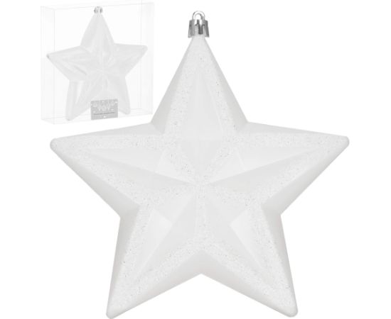Новогоднее украшение звезда, Springos CA1382, 15 см  Eglīšu rotājumi