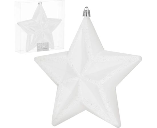 Новогоднее украшение звезда, Springos CA1382, 15 см  Eglīšu rotājumi