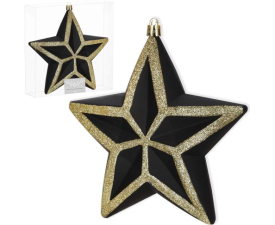 Рождественское украшение звезда, Springos CA1381, 15 см  Eglīšu rotājumi
