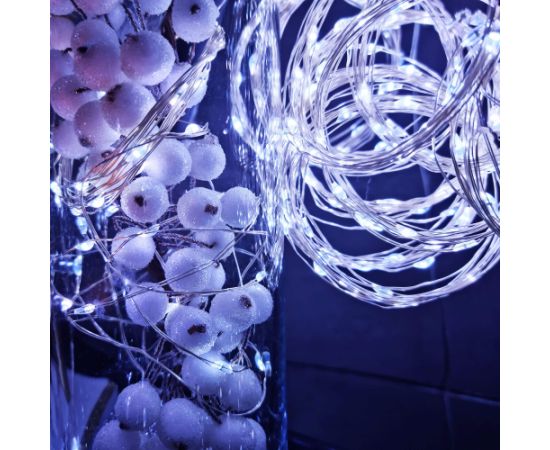 Рождественская светодиодная гирлянда Springos CL4044 Ziemassvētku lampiņas, LED virtenes