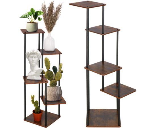 Metāla augu statīvs Springos GA0207 106 CM Plaukti  