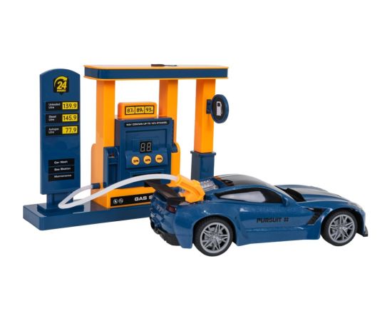 RoGer R/C Vehicle Sports Tālvadības automašīna ar degvielas uzpildes staciju Radio vadāmās rotaļlietas (RC)