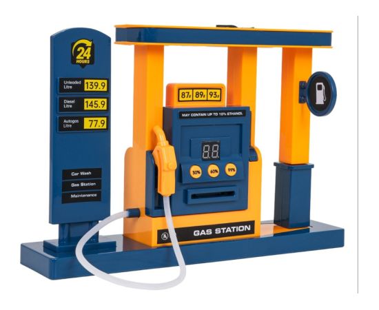 RoGer R/C Vehicle Sports Tālvadības automašīna ar degvielas uzpildes staciju Radio vadāmās rotaļlietas (RC)