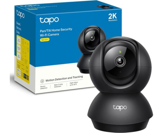 TP-Link Tapo C201 IP Kamera 1080p Full HD / Wi-Fi / 1080p / 360° Video novērošanas kameras