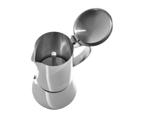 Adler Espresso Coffee Maker AD 4417 Stainless Steel Kafijas aparāti