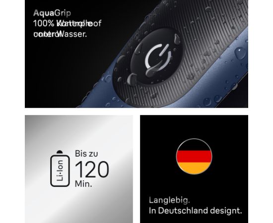 Braun 11in1 Grooming Kit All-in-One Series 7 AIO7540 Cordless Number of length steps 14 Black/Blue Волосы, борода, триммеры для тела