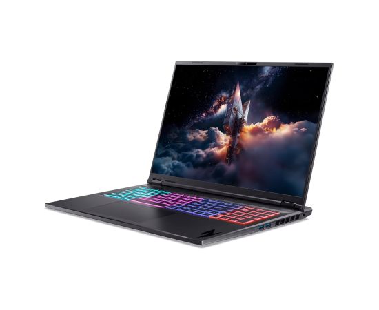 Acer Nitro 18 AI AN18-61-R25V Obsidian Black 18 " IPS WQXGA 2560 x 1600 pixels AMD Ryzen AI 7 350 16 GB DDR5 Solid-state drive capacity 1000 GB NVIDIA GeForce RTX 5060 GDDR7 8 GB Windows 11 Home 802.11ax Bluetooth version 5.3 Keyboard language US internat Ноутбуки