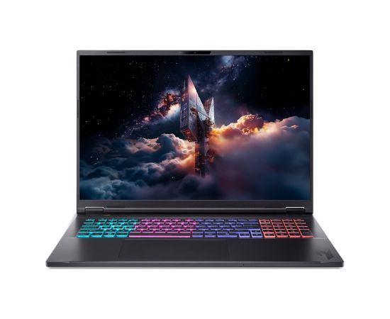 Acer Nitro 18 AI AN18-61-R25V Obsidian Black 18 " IPS WQXGA 2560 x 1600 pixels AMD Ryzen AI 7 350 16 GB DDR5 Solid-state drive capacity 1000 GB NVIDIA GeForce RTX 5060 GDDR7 8 GB Windows 11 Home 802.11ax Bluetooth version 5.3 Keyboard language US internat Ноутбуки