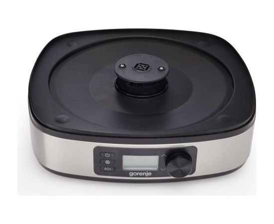 Gorenje Food Dryer FDK500DE Power 380 W Number of trays 5 Temperature control Integrated timer Stainless steel Овощные пароварки и сушилки