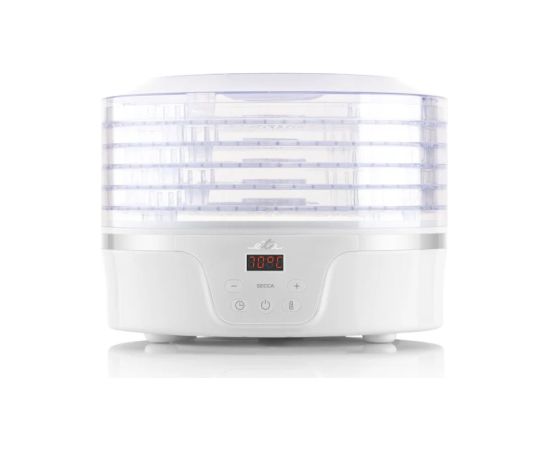 ETA Fruit Dryer ETA730190000 Secca Power 380 W Number of trays 5 Integrated timer White Овощные пароварки и сушилки