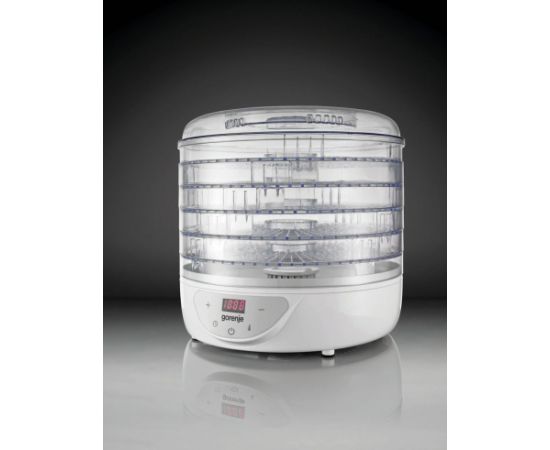 Gorenje Food Dryer FDK24DW Power 380 W Number of trays 5 Temperature control Integrated timer White Овощные пароварки и сушилки
