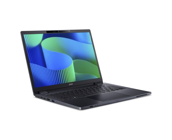 Acer TravelMate TMP414-53-G2-TCO-585Q 16“ WUXGA IPS i5-120U/16GB/SSD 256GB/Intel Iris Xe/Win11Pro/Eng kbd/FP/LTE/Blue/3Y Warranty Acer Portatīvie datori
