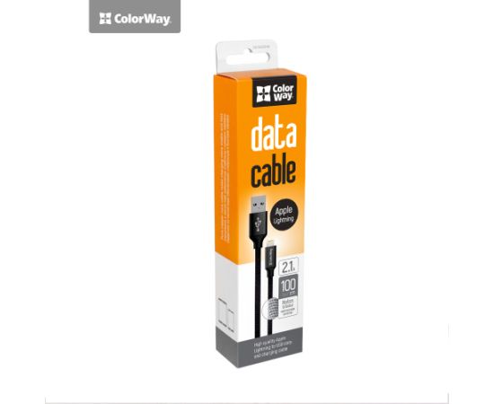 ColorWay Data Cable Apple Lightning Charging cable 2.1 A Новинки смартфонов и телефонов