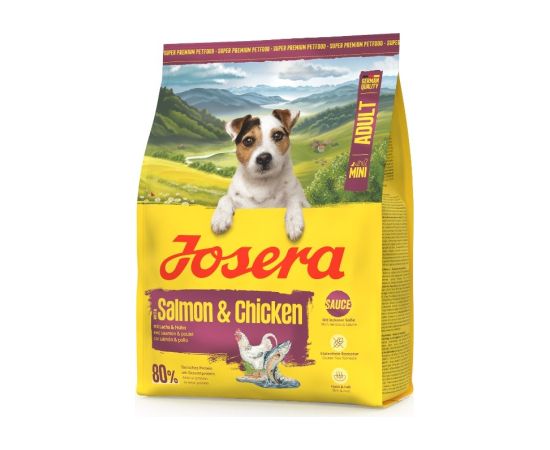 JOSERA Mini Salmon & Chicken - dry dog food - 900g Suņu barība