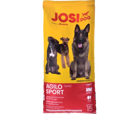 JOSERA JosiDog Agilo Sport - dry dog food - 15 kg Suņu barība