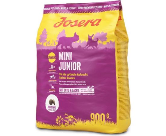JOSERA Mini Junior - dry dog food - 900 g Suņu barība
