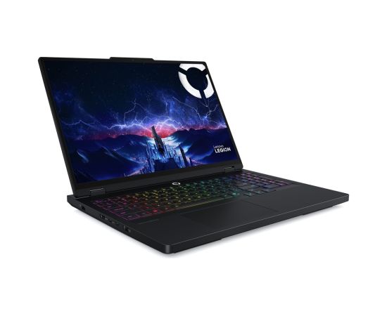 Lenovo Legion Pro 5 16IRX10 i7-14650HX 16" WQXGA IPS 500nits 240Hz AG 16GB DDR5 5600 SSD1TB GeForce RTX 5060 8GB Cam 5MP 80Wh NoOS Eclipse Black Portatīvie datori