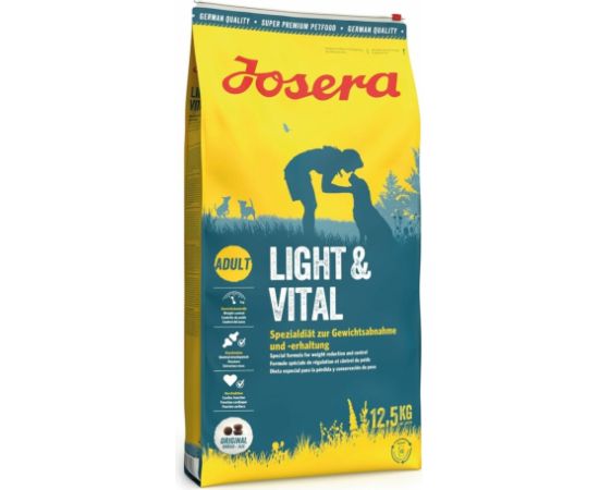 JOSERA Light & Vital - dry dog food - 12,5 kg Suņu barība