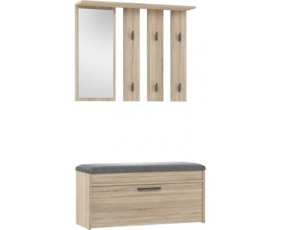 Top E Shop PARMA closet 100x35x180 cm, oak sonoma Новинки Для дома и сада 