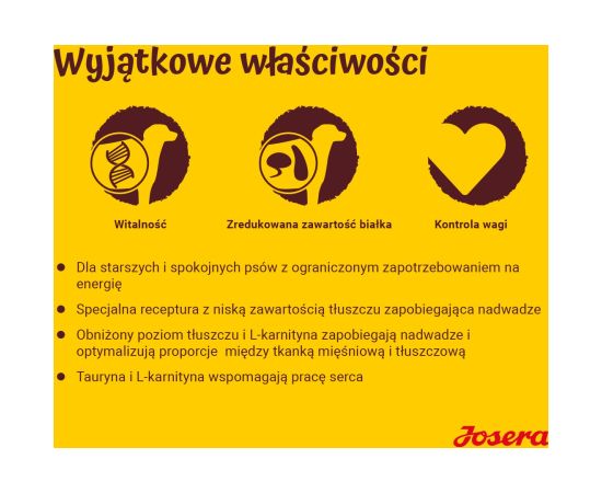 Josera Balance 12.5 kg Senior Suņu barība