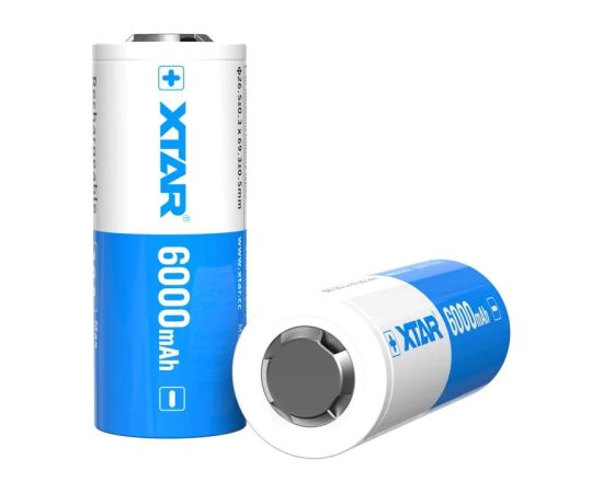 Xtar Battery 26650 3,6V Li-ion 6000 mAh Baterijas un akumulatori