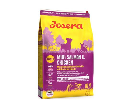 JOSERA Mini Salmon & Chicken - dry dog food - 10kg Suņu barība