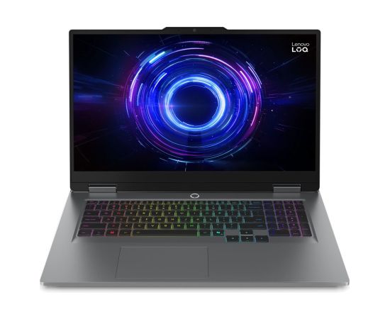 Lenovo LOQ 17IRX10 i7-13650HX 17.3" FHD IPS 300nits 165Hz AG 16GB DDR5 4800 SSD512 GeForce RTX 5060 8GB 60Wh NoOS Luna Grey Portatīvie datori