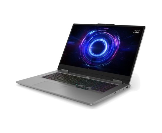 Lenovo LOQ 17IRX10 i7-13650HX 17.3" FHD IPS 300nits 165Hz AG 16GB DDR5 4800 SSD512 GeForce RTX 5060 8GB 60Wh NoOS Luna Grey Portatīvie datori