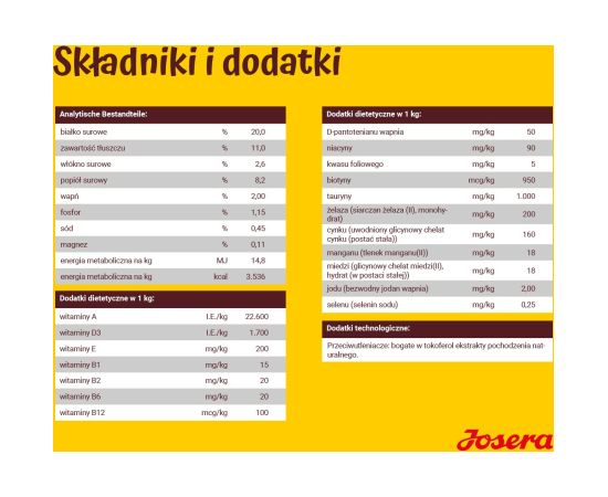 JOSERA Lamb with rice - dry dog food - 12,5 kg Suņu barība