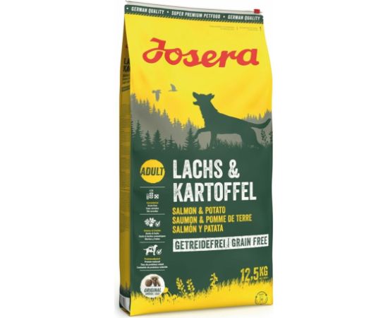 JOSERA Salmon with potatoes - dry dog food - 12,5 kg Suņu barība