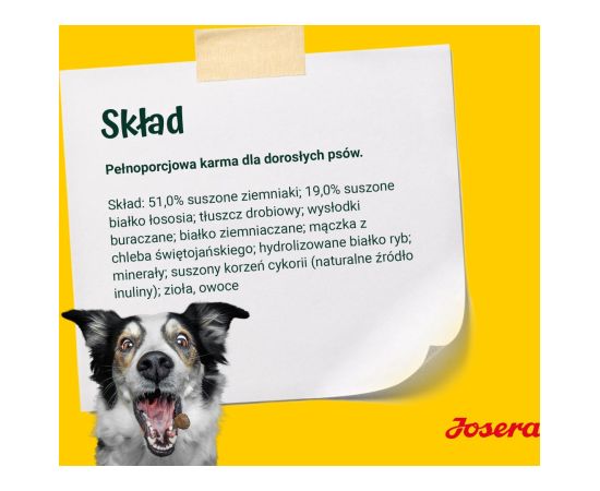 JOSERA Salmon with potatoes - dry dog food - 12,5 kg Suņu barība