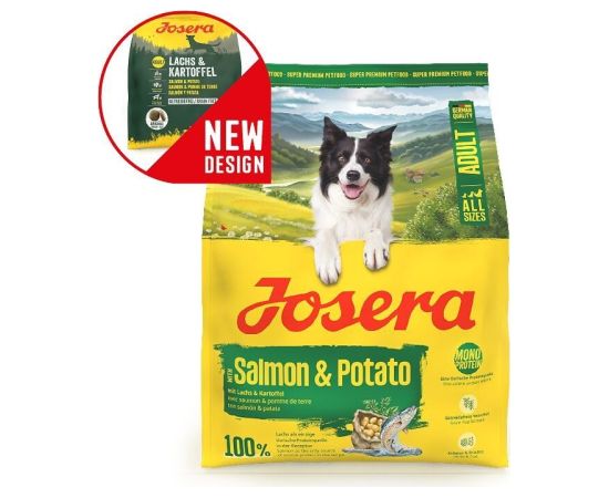 JOSERA Salmon & Potato - dry dog food - 900g Suņu barība